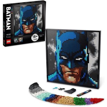 LEGO® 31205 ART La Collection Batman De Jim Lee, Avec le Joker ou Harley Quinn, Décoration Murale Pour Adulte, Idée de Cadeau