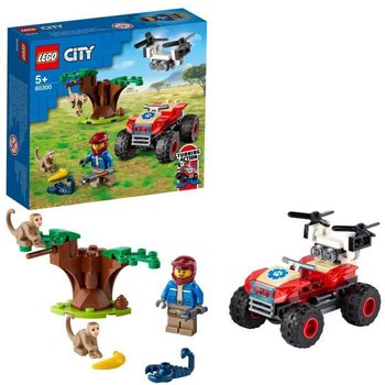 LEGO® 60300 City Wildlife Le quad de sauvetage des animaux sauvages avec figurines