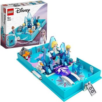 LEGO® Disney Princess™ 43189 La Reine des neiges 2 Les aventures d’Elsa et Nokk dans un livre de contes, Jouet créatif pour enfants