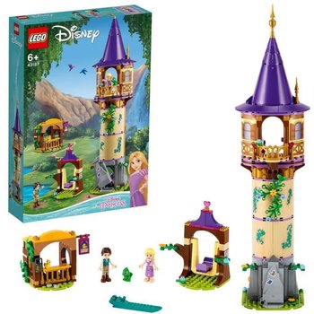 LEGO® 43187 Disney Princess La tour de Raiponce  – Ensemble de Jeu de la Tour du Château avec 2 mini poupées du dessin animé