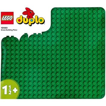 LEGO® 10980 DUPLO La Plaque De Construction Verte, Socle de Base Pour Assemblage et Exposition, Jouet de Construction Pour Enfants