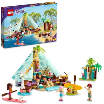 LEGO® 41700 Friends Camping Glamour Set de Glamping, Jouet pour Filles et Garçons dès 6 ans avec 3 Mini-Poupées et Accessoires