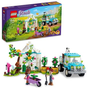 LEGO® 41707 Friends Le Camion Planteur d’Arbres, Jouet de Construction Jardin et Voiture avec Figurines, Set Enfants +6 ans