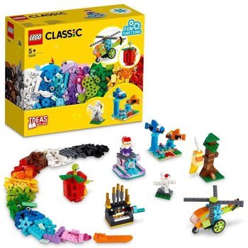 LEGO® 11019 Classic Briques Et Fonctionnalités, 7 Mini-Modèles à Engrenage, Avec Ballerine Dansante et Hélicoptère