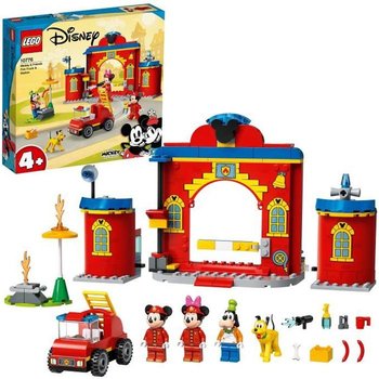 LEGO® 4+ 10776 Disney® La caserne et le camion de pompiers de Mickey et ses amis