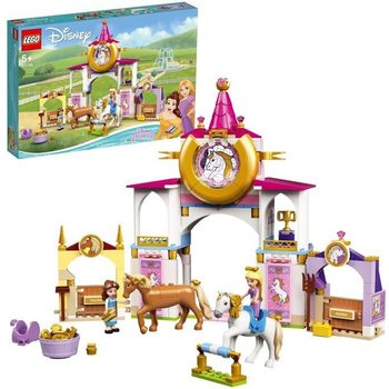 LEGO® 43195 Disney Les Écuries Royales de Belle et Raiponce Jouet de Construction avec Cheval et Figurines
