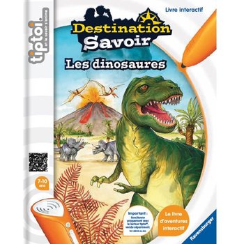 tiptoi® – Destination Savoir – Les dinosaures –  Ravensburger – Livre électronique éducatif – Dès 7 ans – en français