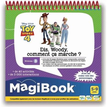 VTECH – MAGIBOOK – TOY STORY 4 – Dis Woody, Comment ça marche ?