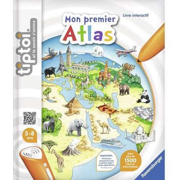tiptoi® – Mon premier Atlas –  Ravensburger – Livre électronique éducatif – Dès 5 ans – en français