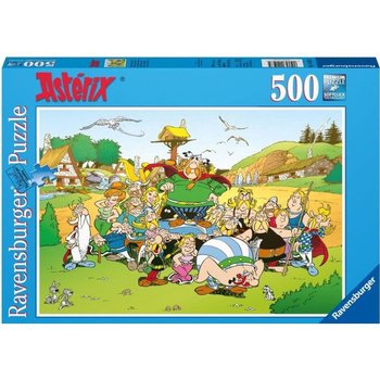 ASTÉRIX Puzzle 500 pièces – Astérix au village – Ravensburger – Puzzle adultes – Dès 12 ans