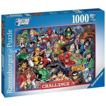 Ravensburger – Puzzle 1000 pièces – DC Comics (Challenge Puzzle)