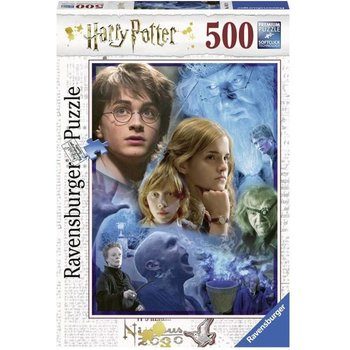 HARRY POTTER Puzzle 500 pièces – Harry Potter à Poudlard – Ravensburger – Puzzle adultes – Dès 12 ans