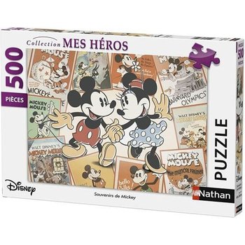 Puzzle N 500 p – Souvenirs de Mickey / Disney