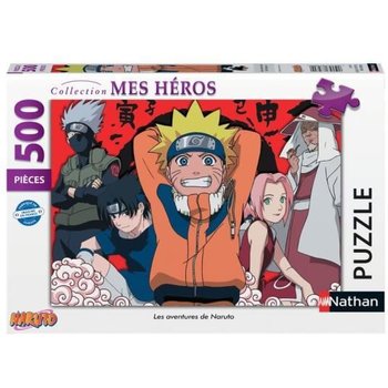 Nathan – Puzzle 500 pièces – Les aventures de Naruto
