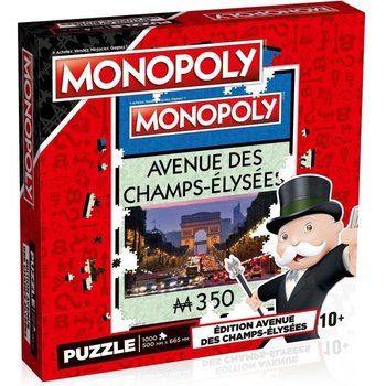 WINNING MOVES Puzzle Monopoly Avenue des Champs-Élysées 1000 pièces