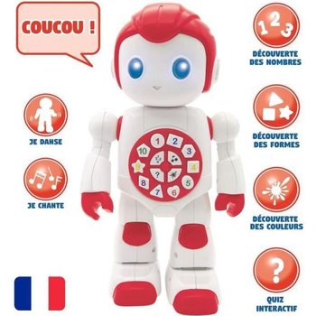 POWERMAN® BABY Robot Parlant Interactif Jouet d’éveil et d’apprentissage (FR)