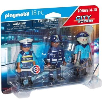 PLAYMOBIL – 70669 – Police Equipe de policiers