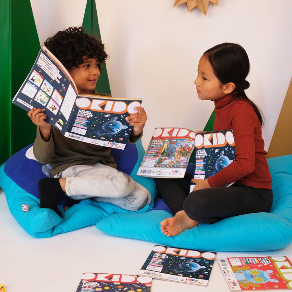 Abonnement au magazine OKIDO pour les enfants
