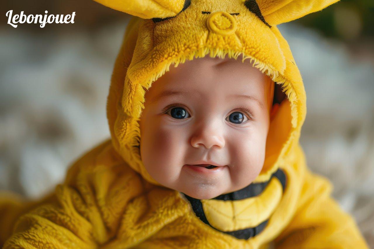 Un adorable costume Pikachu pour bébé : mignon et parfait pour Halloween. 

Choisissez le confort !